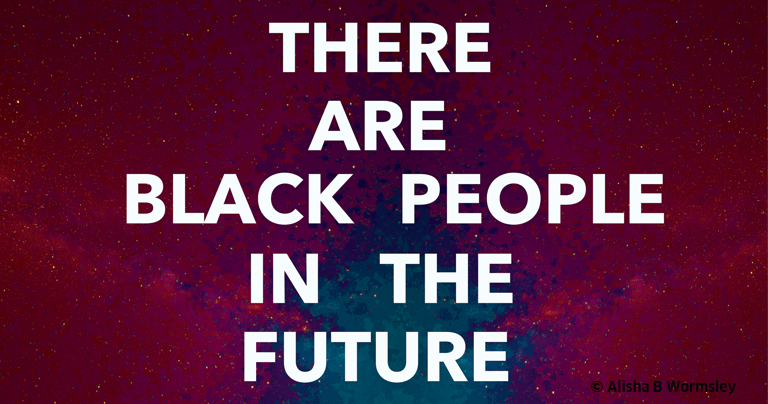 GI_Montreal's tweet photo. “There Are Black People In The Future” – @monument_lab fellow ©Alisha B Wormsley’s text inspired artists, teachers, and activists to create their own projects through an artwork-in-residency program by #projectrowhouses and #goethepopuphouston. Learn more: https://t.co/mBvnoABE9z https://t.co/uSfHYq7hHF