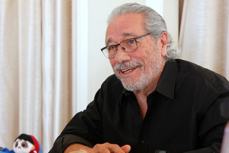 DiscoverSelf's tweet photo. Interview With Edward James Olmos, the Voice of Chicharron in #COCO, is emotional & life-changing. #PixarCocoEvent #HeartThis #PixarCoco @DisneyPixar https://t.co/R68Wu2SfdZ https://t.co/J9Ev8LpVTn