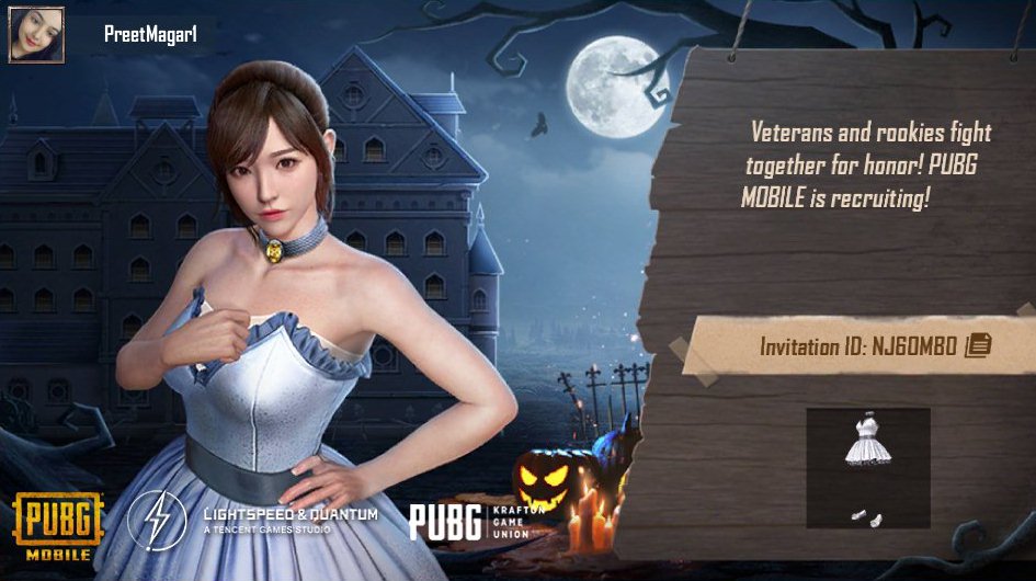 magar_preet's tweet photo. Veterans and rookies, fighting together for honor! PUBG MOBILE is recruiting rookies now! My invitation code: NJ6OMB0. https://t.co/i6bSAZNjiZ https://t.co/MW54LfXxXI