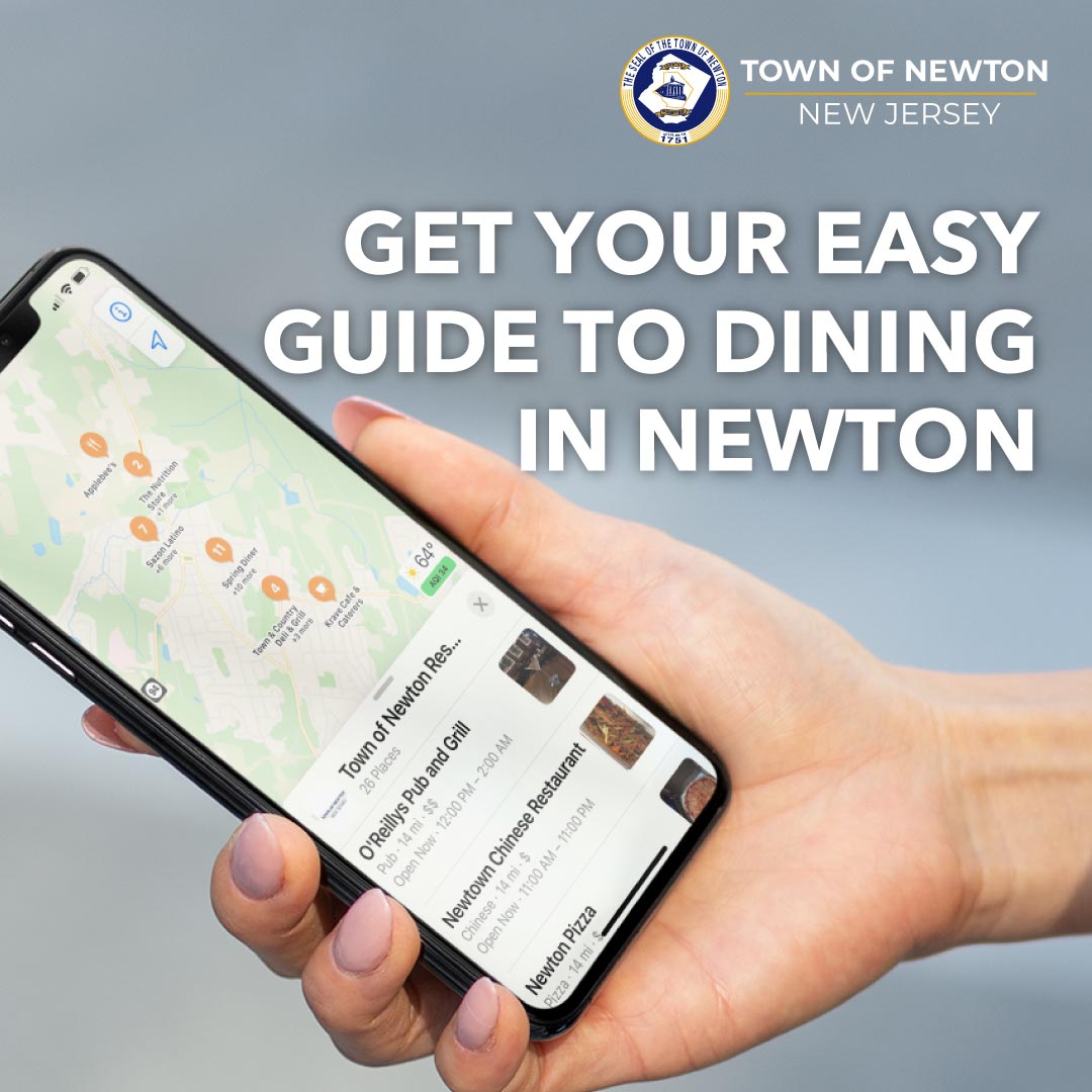 GoNewtonNJ's tweet photo. Debating on what to eat? Our Apple Map can help you decide.🙌  Get your easy guide to dining in Newton, check it out now!
https://t.co/26gqZF3TjS 
#GoNewtonNJ #Newton #EatLocal #AppleMap #FoodGuide https://t.co/OM8WPWtusG