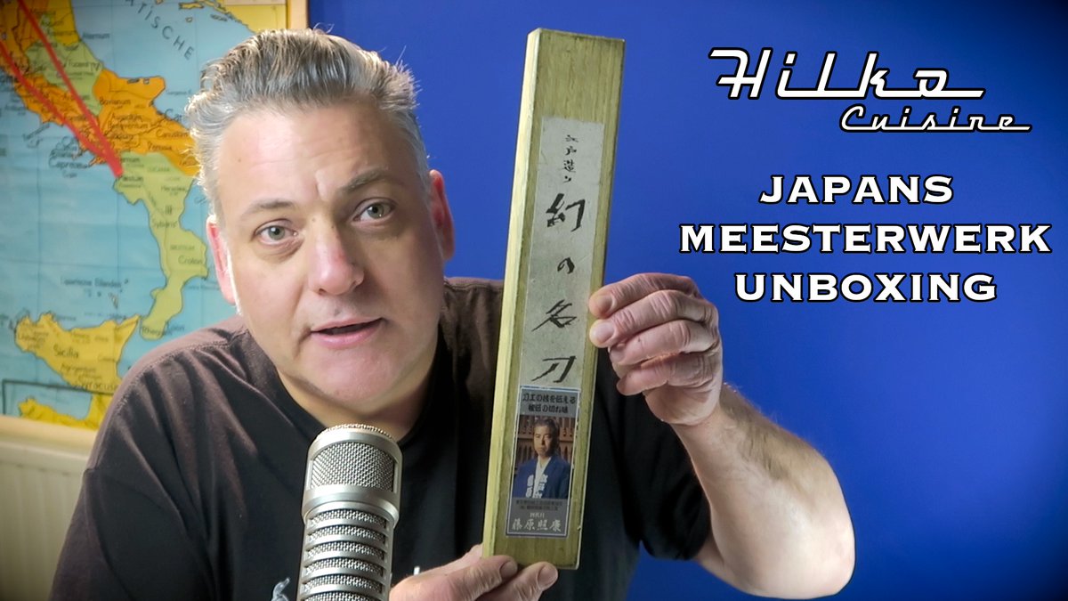 HilkoCuisine's tweet photo. #Fujiwara Maboroshi Santoku 16 5 cm Unboxing door Hilko Cuisine. Japans meesterwerk unboxing Video.
Fijn weekend,
#hilko  https://t.co/9eMfj2E8k7 via @YouTube @Meesterslijpers https://t.co/RW4SzsQ59R
