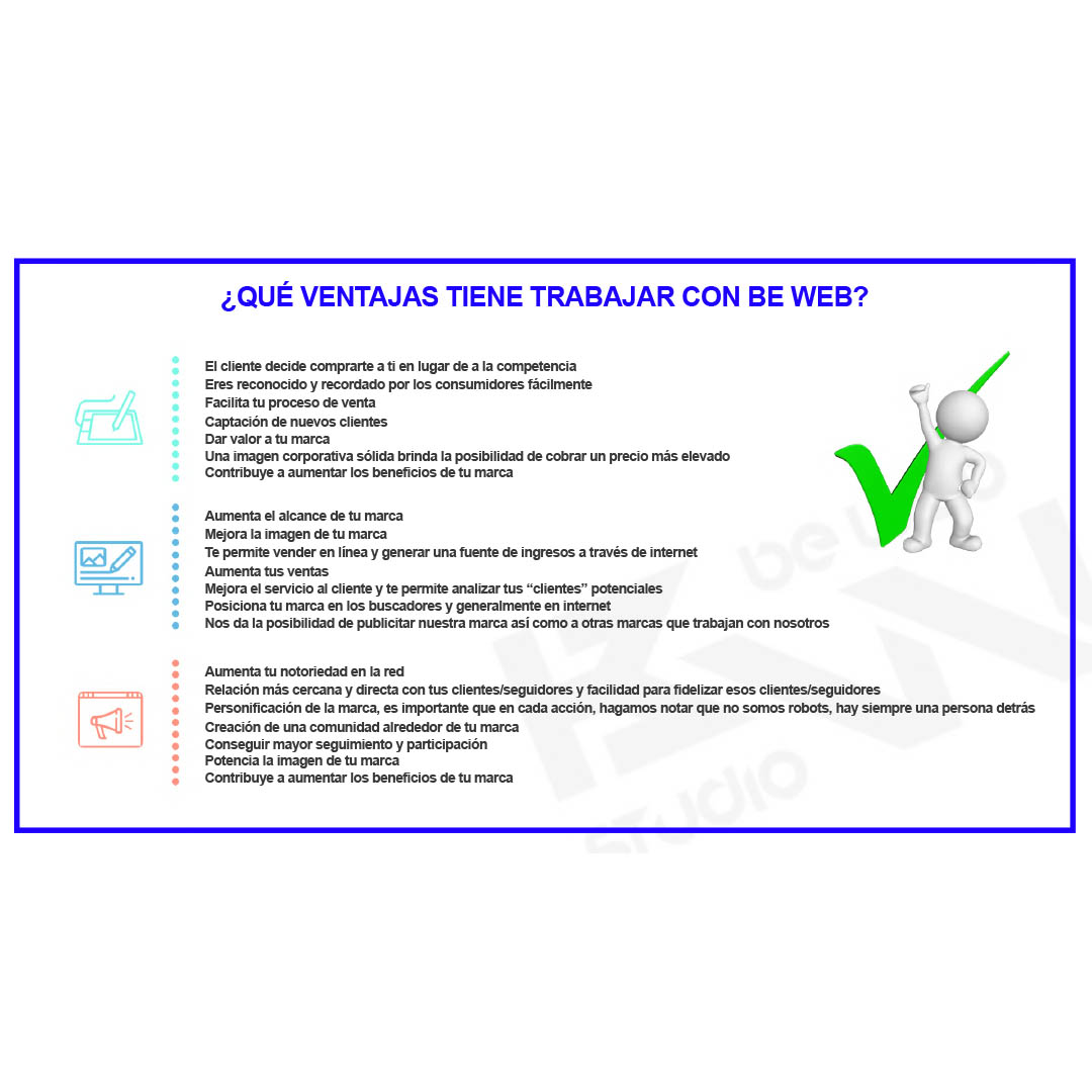 Los 3️⃣ servicios que impulsarán tu marca/negocio al éxito.

🎨 DISEÑO GRAFICO
🌐 DISEÑO Y DESARROLLO WEB
👥 GESTIÓN DE REDES SOCIALES

DESCARGA NUESTRO DOSSIER:

drive.google.com/file/d/1wo_TXV…

📩 Contacta con nosotros por MD o contactobeweb@gmail.com