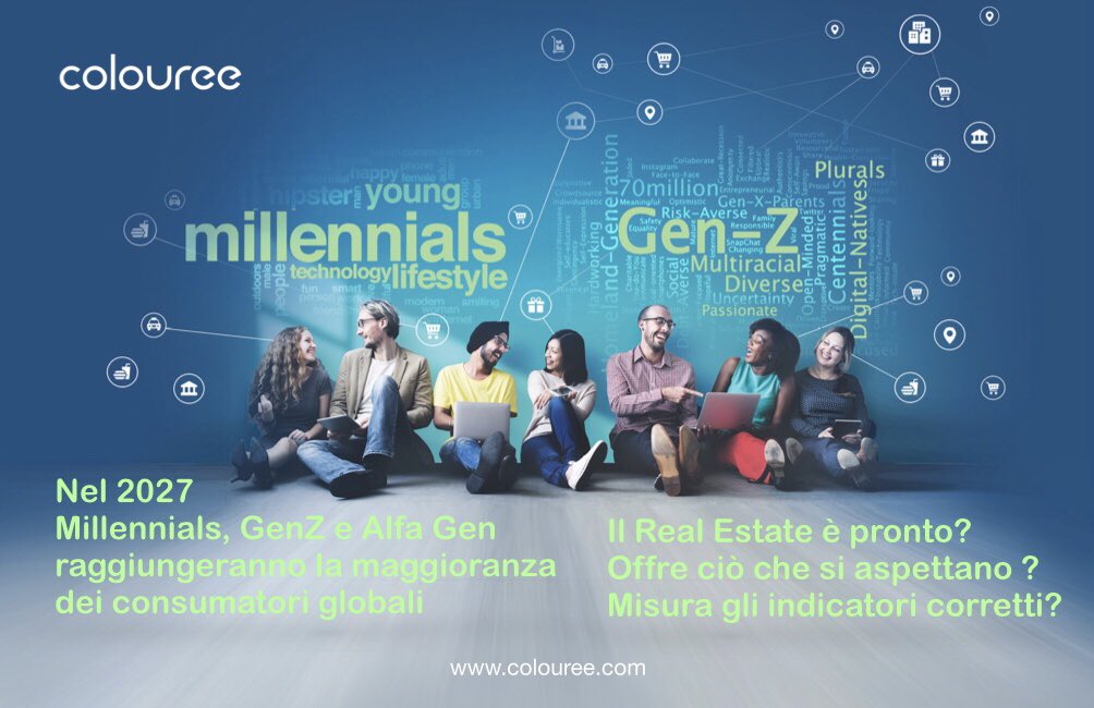 Il #RealEstate sta vivendo la sua rivoluzione: da mercato tradizionalmente #Push verso uno definitivamente #Pull ...  allora come e quanto conosciamo i nostri clienti di oggi e domani!? colouree.com
#Proptech #DataDriven #CustomerCentric #analytics #location