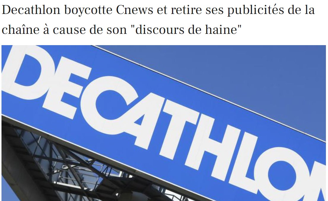 GilbertCollard's tweet photo. Rioufol a raison, "les épurateurs" ligotent les mots : #Décathlon boycotte Cnews, #Amazon censure Renaud Camus, #HoldUp est éjecté des plates-formes, Ferrero et un syndicat de journalistes veulent la peau de #Zemmour. 
Stop à l'ordre bobo-moral totalitaire des censeurs ! https://t.co/h9qYTzIFbW