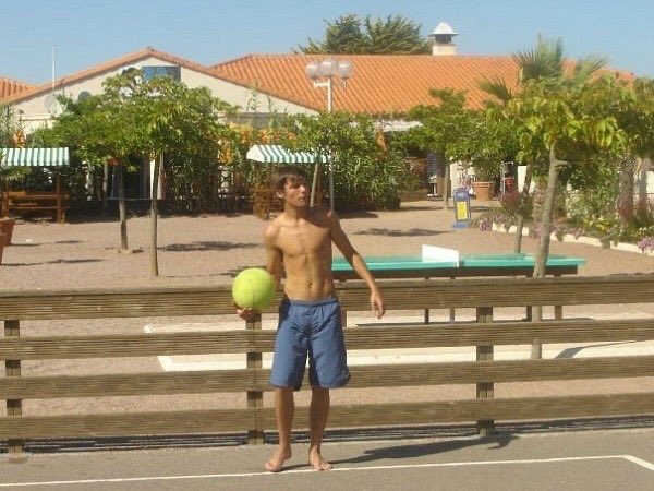 play football with him
