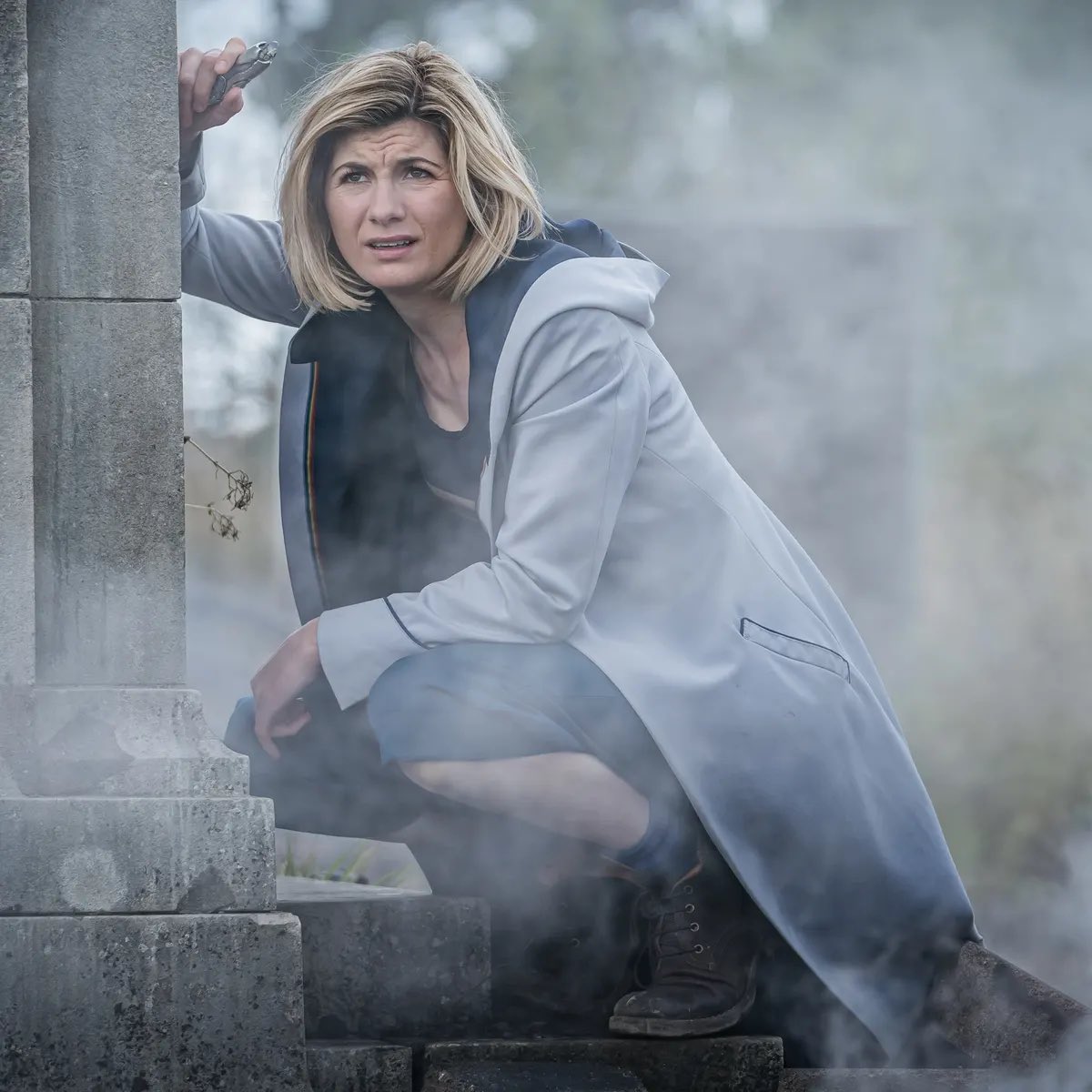 SafeSpaceDrWho's tweet photo. If Jodie has actually signed for Series 14 like someone on that FB page said I’ll be ecstatic! The longest serving doctor in the modern era is the first ever female doctor 😍😭❤���

I hope she stays for many more. Absolutely love her and her portrayal as the doctor ✨

#DoctorWho https://t.co/UVdH14bxPN