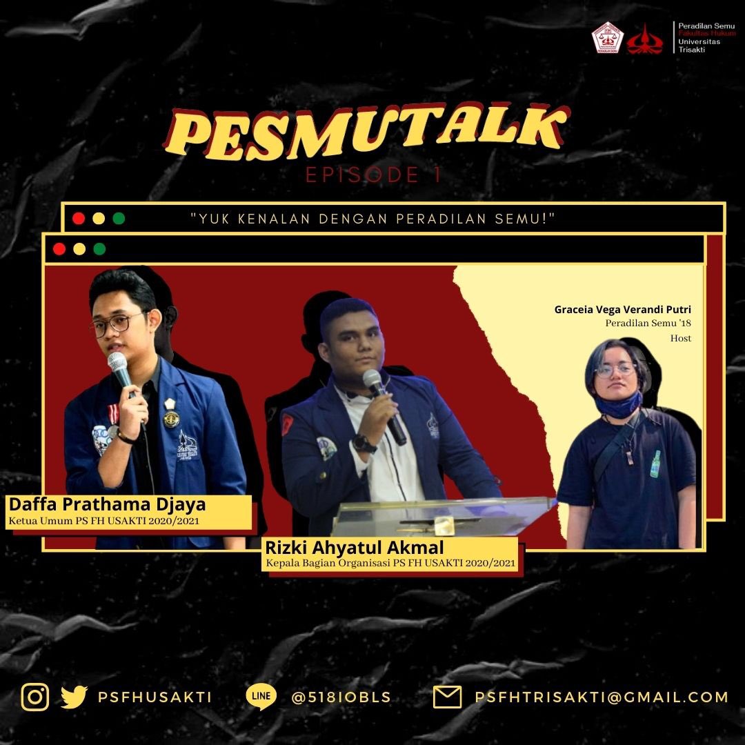 Peradilan Semu FH USAKTI tweet media