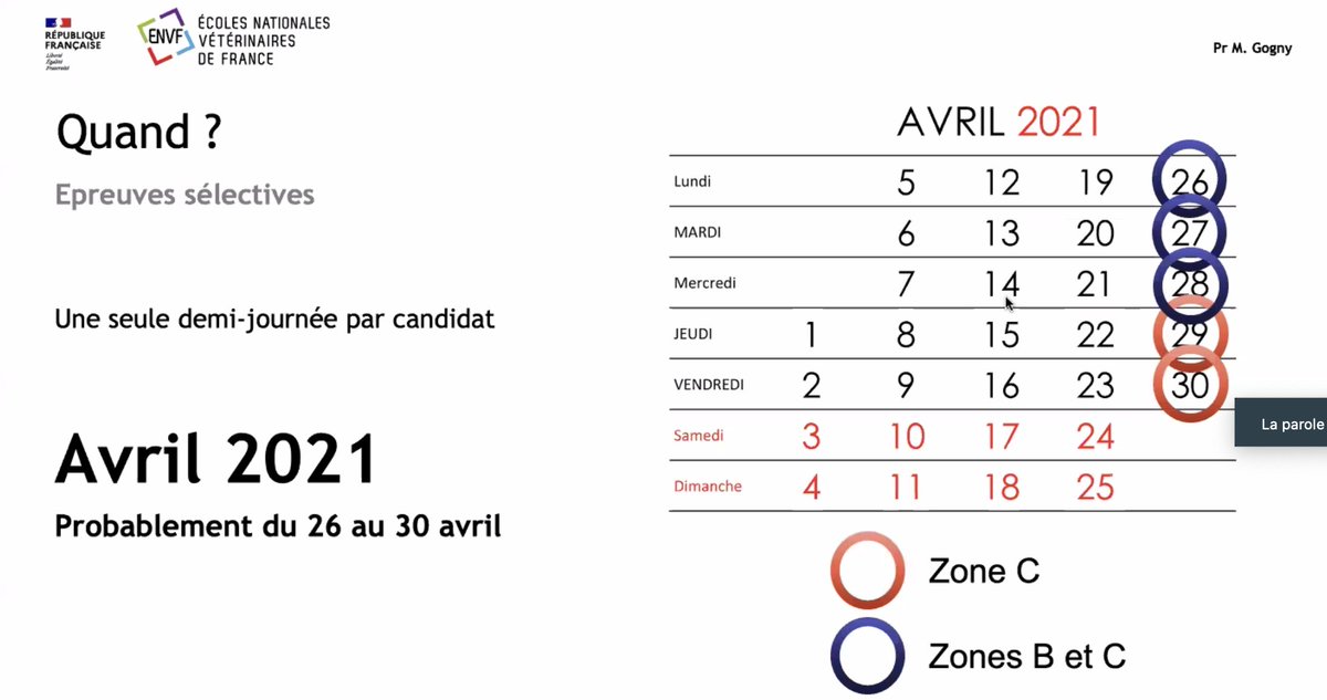 env_toulouse's tweet image. FORUM DE LA FORMATION VÉTÉRINAIRE - Marc Gogny, chargé de mission Concours vétérinaire post-bac : nouvelle voie d'accès post-bac aux ENVF.
✅ volonté de diversification sociale et territoriale
✅concours commun co-organisé ENVF sur #Parcoursup
 
➡️ Infos : bit.ly/3nKdgbn