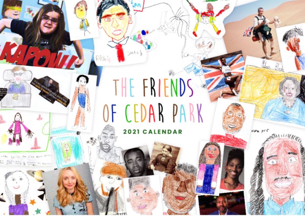 Naz_Fitz's tweet photo. Started as an idea, diversify the role models our children see. It's now a calender created by the children of Cedar Park School. So proud of this ❤️ #ChangeTheNarrative #DiverseRoleModels #PassionateAboutInclusion https://t.co/RkPhQmykVf
