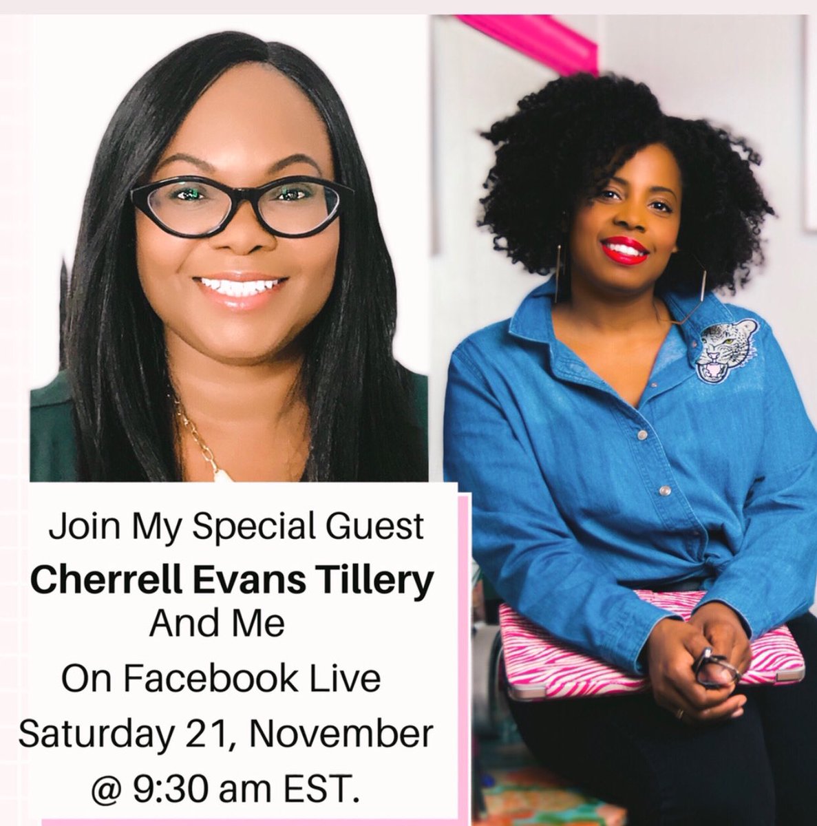 Coping With Depression During The Holidays And In A Pandemic. Join my special guest Cherrell Evans Tillery and me. Facebook group facebook.com/groups/3256938…