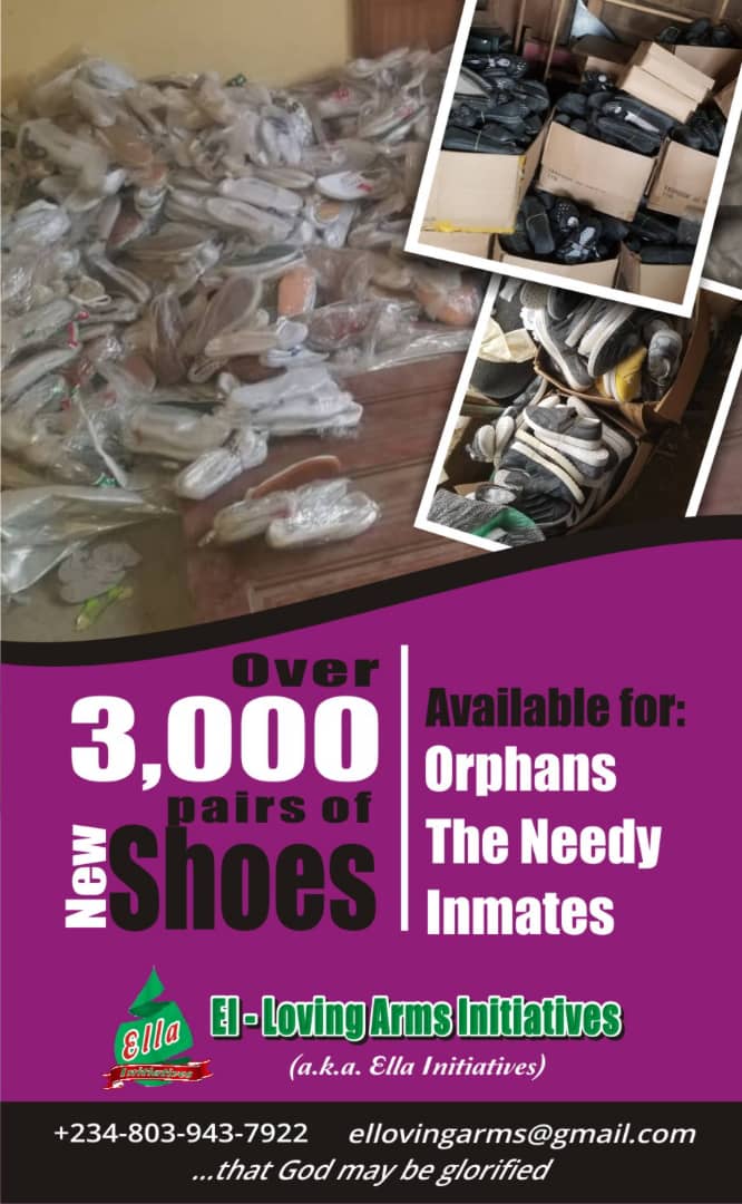 joy_jegede's tweet photo. We have over 3000 new shie for orphanages and the needy in and around Ibadan Oyo state . Thanks to the donor https://t.co/v6cZClXBtf