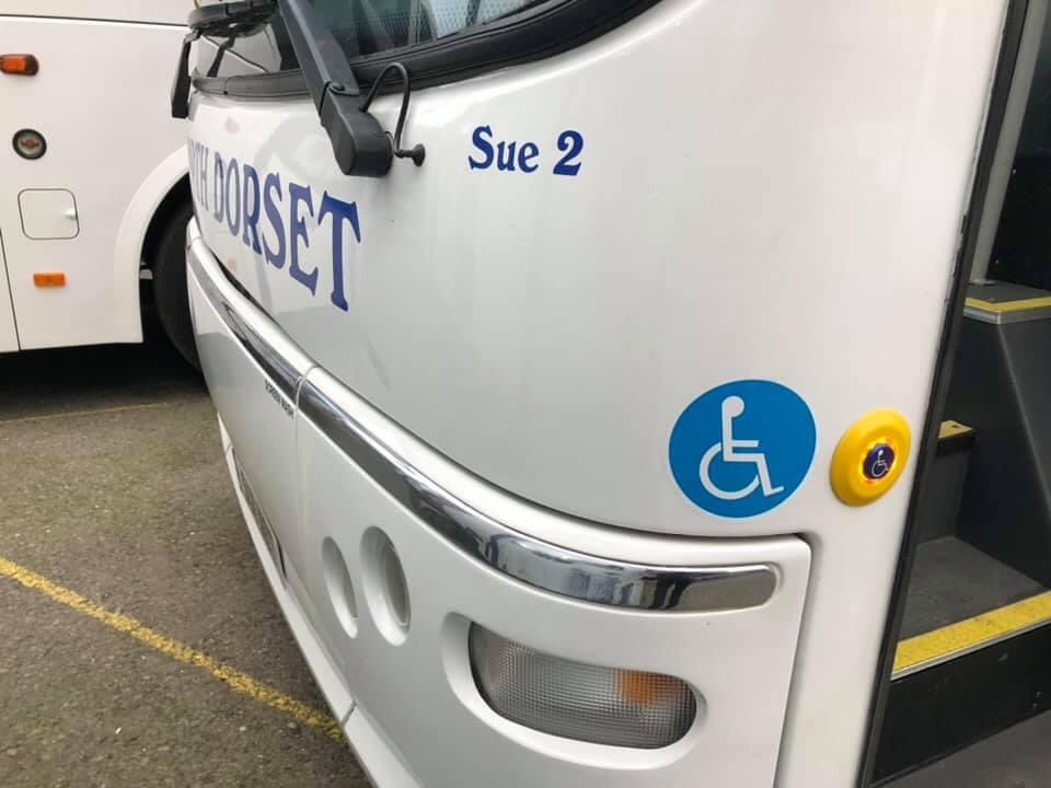 Sue 2 is home from her conversion having been fitted with a wheelchair lift. This means we can transport 57 people or 53 people + 1 wheelchair.