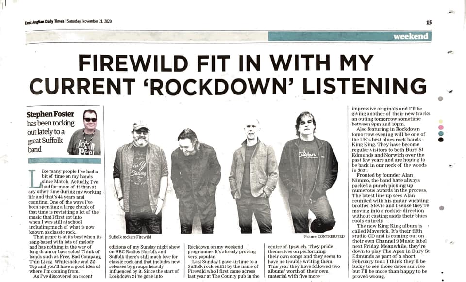Big thanks to <a href="/StephenFoz/">Stephen Foster</a> for mentioning us in his article in today's <a href="/EADT24/">East Anglian Daily Times</a> ...Cheers Foz!!! 😀👍