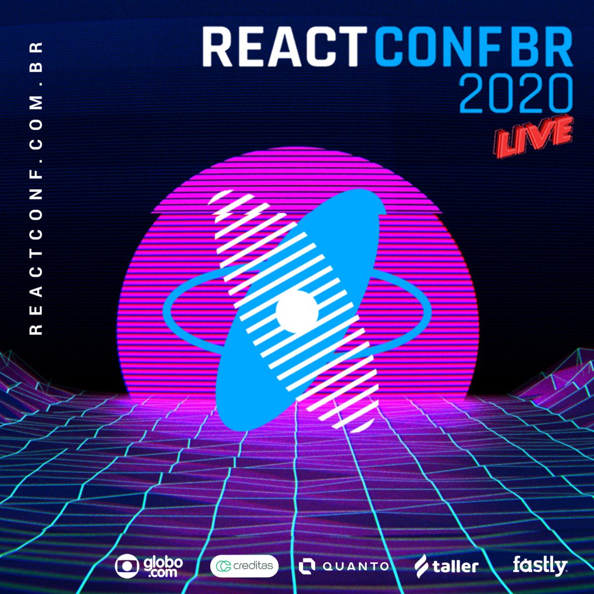 ReactConfBR's tweet image. Na cama, no sofá, na cadeira gamer: seja lá qual for seu local escolhido, às 10h00 temos um encontro marcado na #ReactConfBR2020 LIVE.
Mesmo distante queremos estar próximo de você. Aproveite, aprenda e compartilhe essa experiência.
youtu.be/1aZZEO9Jhng