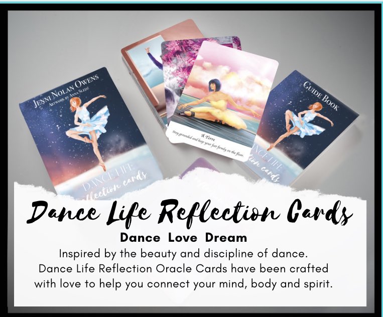 jenniowens's tweet photo. https://t.co/tPKSElI3H6
 
Why I created my Dance Life Reflection cards! #ballet #dancer #oraclecards 

@MindfulMag @SpiritHealthMag @h_wmag @WellBeing_Mag https://t.co/NPgg7TSE3T