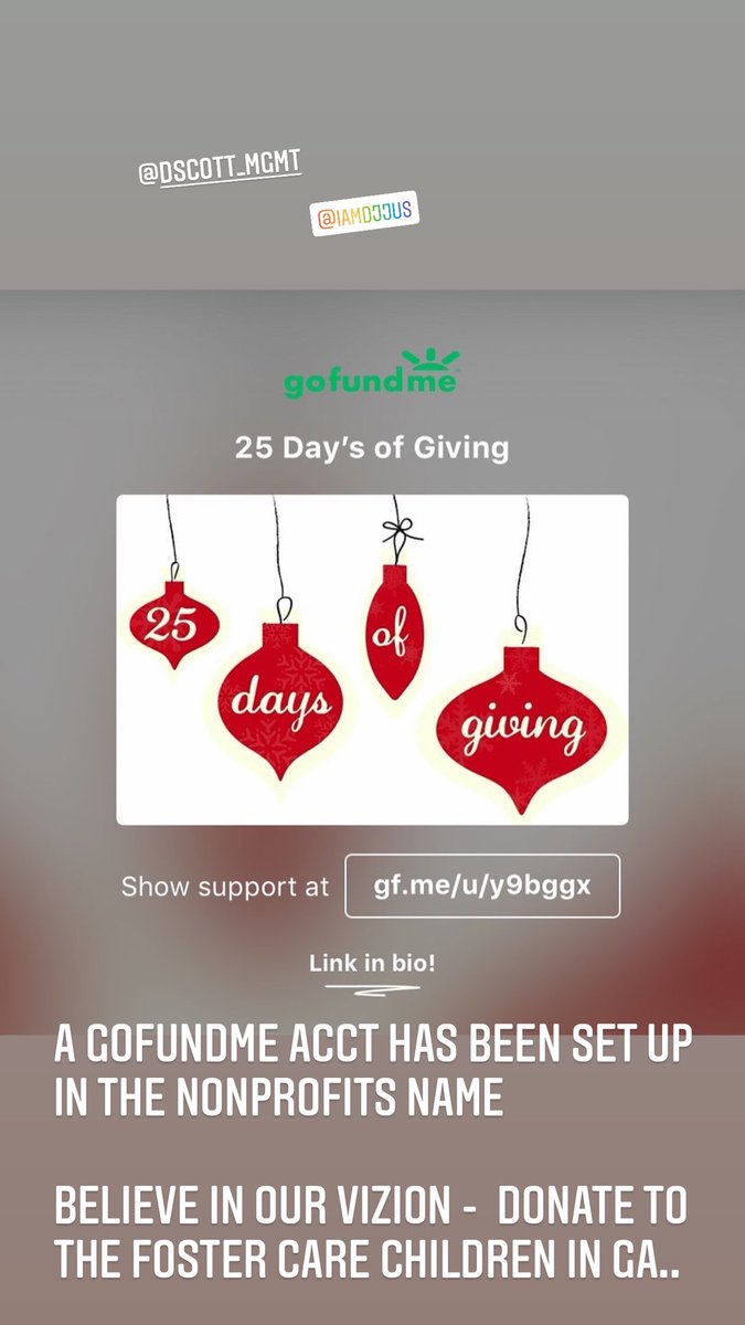 BobbyV's tweet photo. DONATE TODAY TO THE FOSTER CARE KIDS ..   for the holidays. 

Click the link  #BelieveInOurVizion 
👇🏽👇🏽👇🏽👇🏽👇🏽

https://t.co/EtltG8vpgI https://t.co/JBnGLCvj6T
