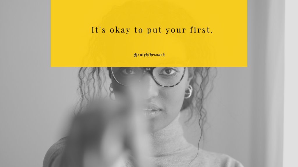 RalphTheCoach's tweet photo. You cannot be of any help to anyone else if you won't help the person who counts the most...YOU!

#selfcare #YouFirst #codependency #peoplepleaser  #narcissism #confidence #covert #selfknowledge
#ralphthecoach #lifecoach #transformationcoach #transformativecoach https://t.co/tUWMB23SZa
