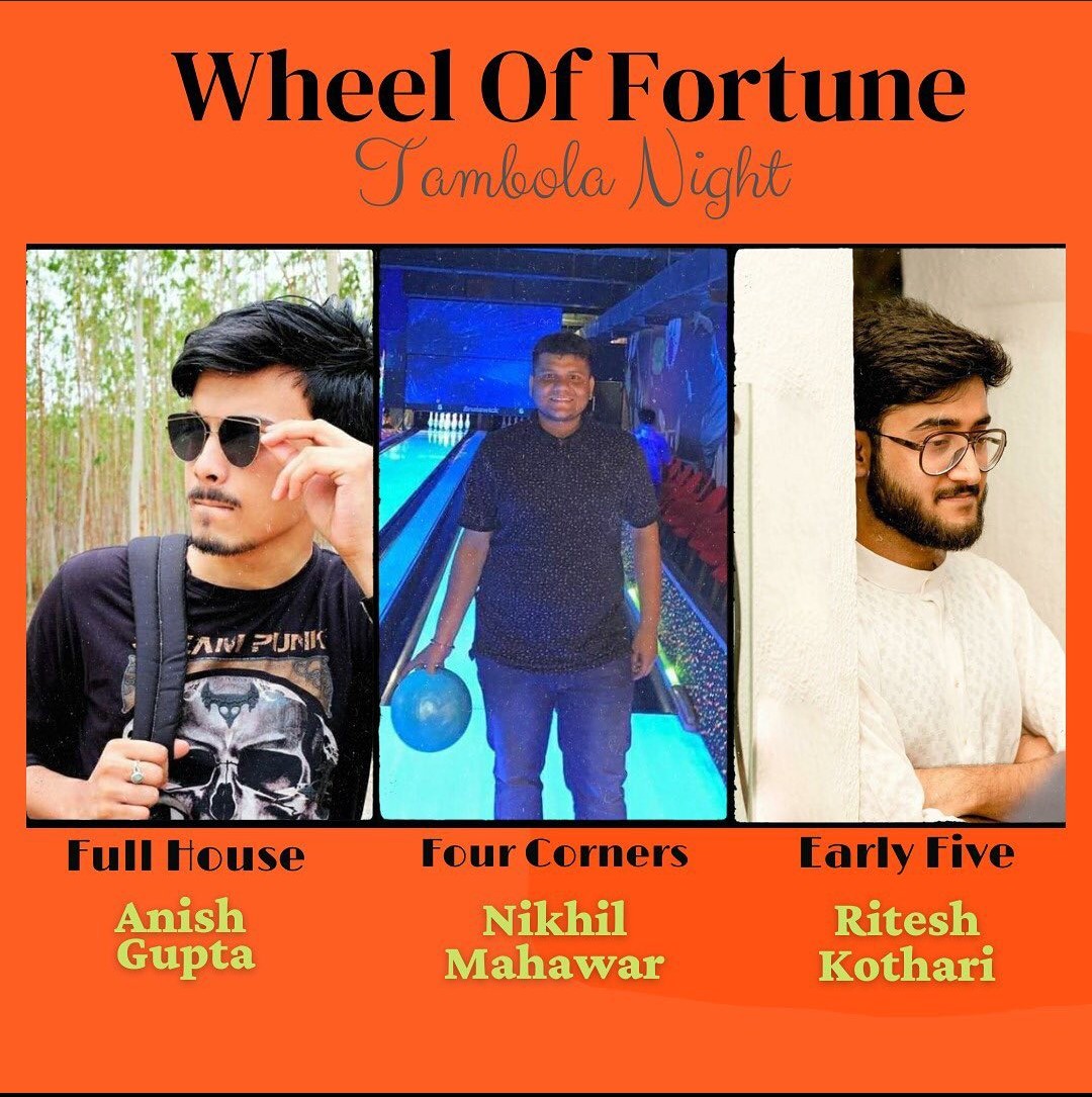 antragna's tweet photo. Presenting the winners of the contests of Digi Diwali.
1) Kalakriti Rangoli Competition- Tejal Sawarkar
2) Pratibimb Poster Design Competition
Saniya Roy
Lokjithkirthik Vishwanatan
3) Wheel Of Fortune - Tambola Night
Anish Gupta 
Nikhil Mahawar
Ritesh Kothari

Congratulations!! https://t.co/peEmBRbX0A