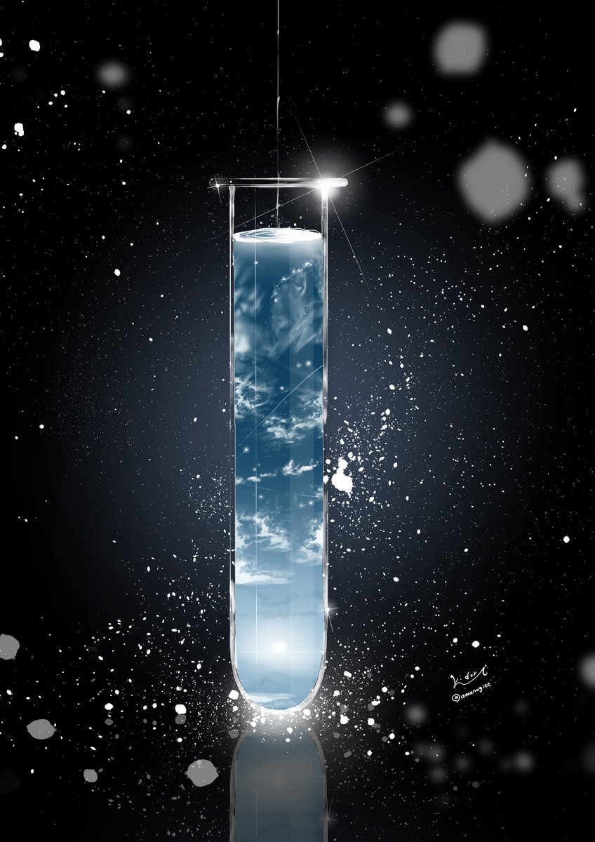 きどり イラスト集ガラスの彼方 販売中 皆さん線画と塗った後を見せてください きどりのフリー線画 左はフリー線画です ぜひ 世界に一つだけの試験管を作ってみてください 背景もご自由に描いてみてください 完成報告してくださるとすごく