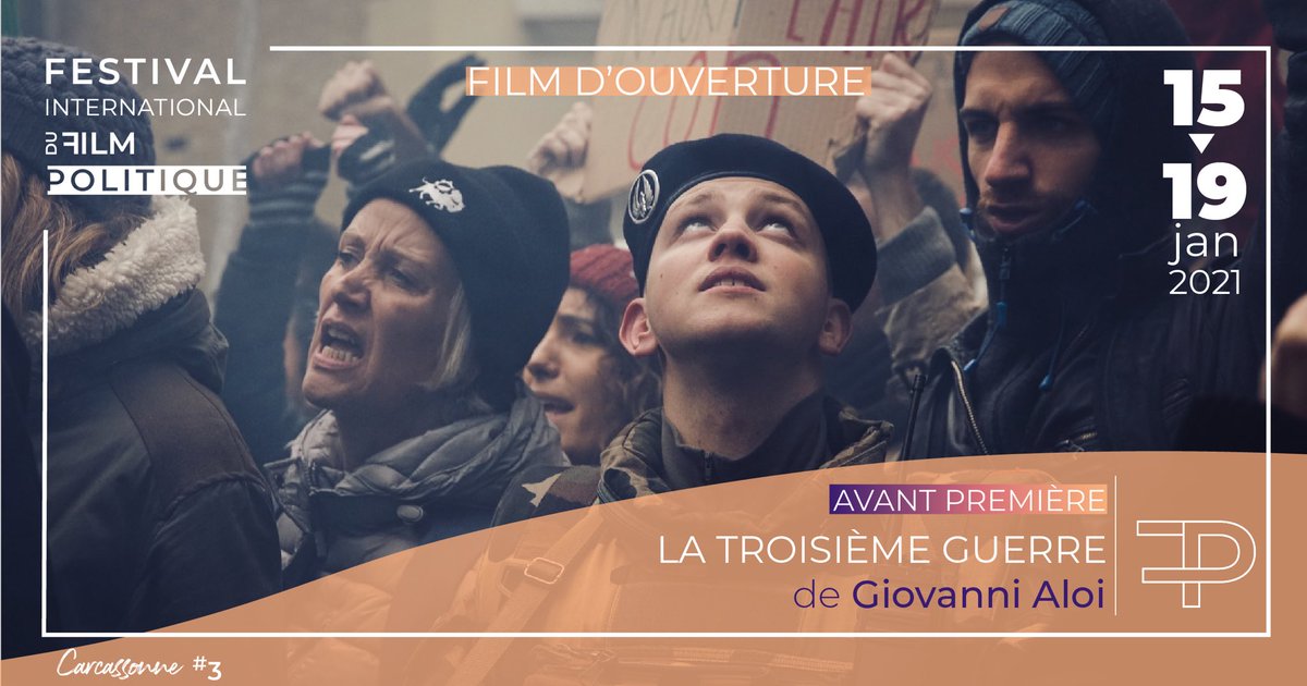 FestivalFilmPol's tweet photo. Nous sommes heureux de vous annoncer le film d’ouverture du #FIFP qui sera projeté en avant-première :

« LA TROISIÈME GUERRE »
réalisé par Giovanni Aloi et distribué par #CappriciFilms 

Avec au casting Leila Bekhti, Karim Leklou et Anthony Bajon. #fifp21 #latroisiemeguerre https://t.co/4OESh74Q0B
