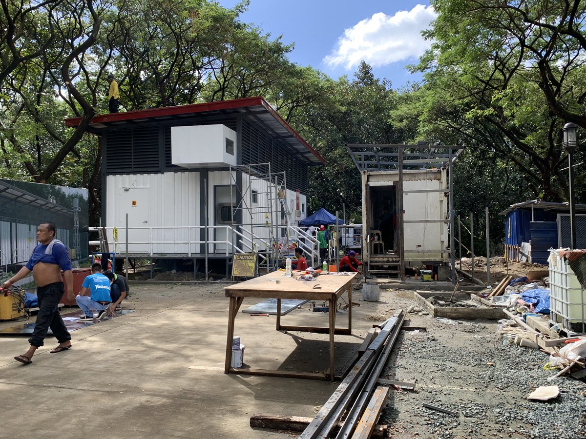 corD0Nsanitaire's tweet photo. Ateneo Molecular Pathology Laboratory in the making. https://t.co/jzjO0szry6