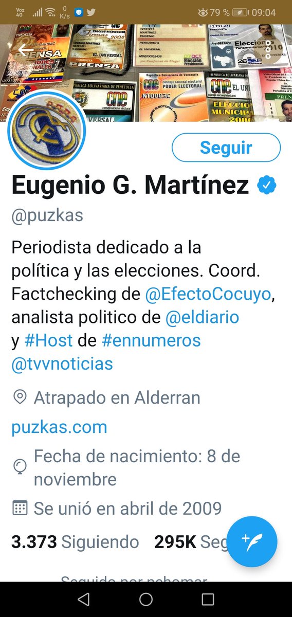 ablem1136's tweet photo. Alerta para los 395K que siguen a este sujeto, Y se dice Periodista!!! Y demás mojones, me llama la atención.... Como siguen a DESINFORMANTES como ESTE, me indica que son parte del problema,. Osea IZQUIERDISTAS en off, (zombies) lo voy a dejar por aquí, para darle BLOCK 🔐🔏 https://t.co/hPQ1mzThL7