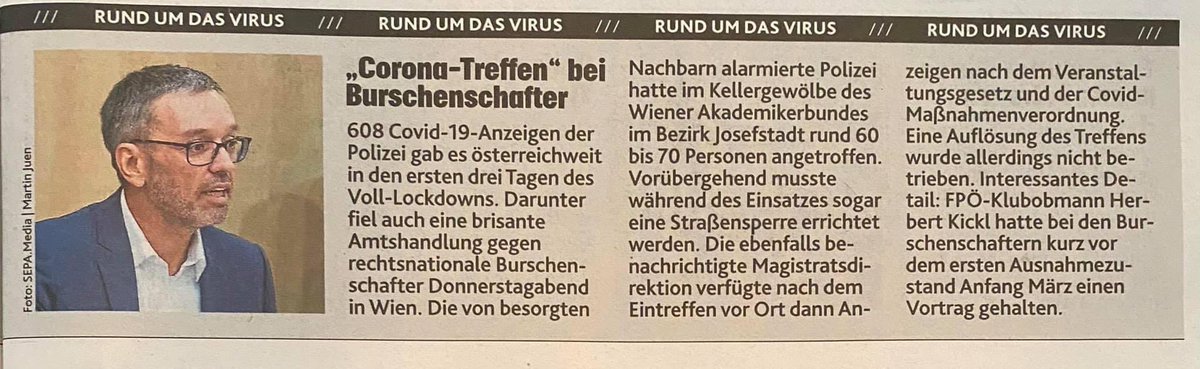 Den Wiener Akademikerbund der FPÖ zurechnen? Kann man, wenn man das Hirn von 3 Meter Feldweg , das Wissen einer Steinflechte hat oder eben Redakteur bei der @krone_at ist. Liebe Giftmischer, Ansprechpartner für den Akademikerbund ist die ÖVP. https://t.co/8dCAc0VkUN