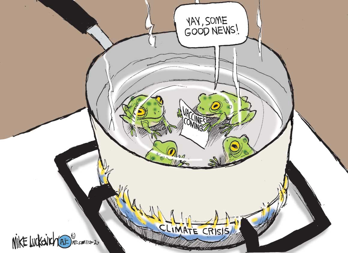 Climate Cartoon of the day: No vaccine underway

Via @Bat_Yann <a href="/mluckovichajc/">mike luckovich</a>