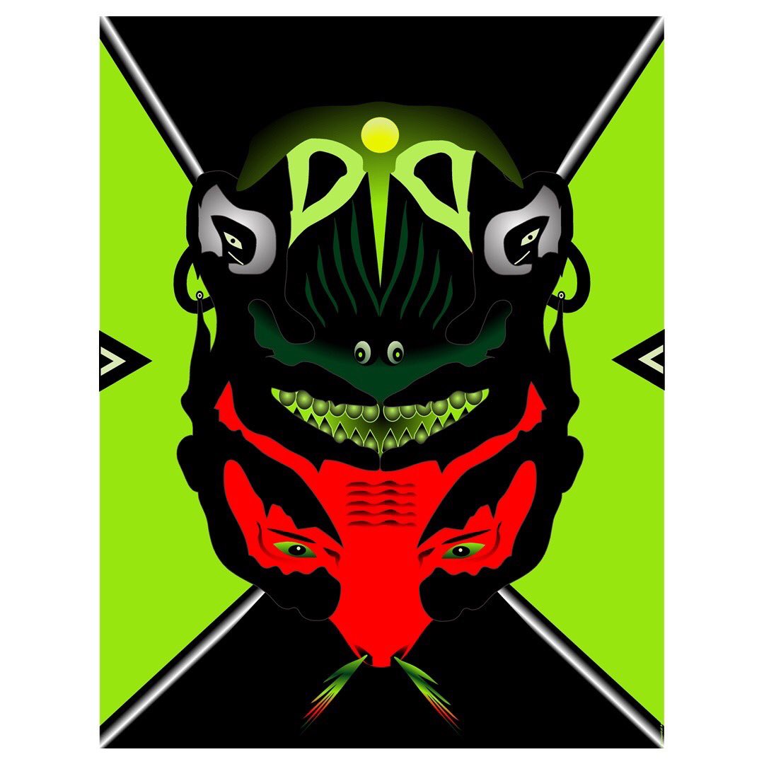PrimordialArts's tweet photo. Buy Domination Shirts, Posters &amp; Sweatshirts online at the Primordial Arts Marketplace.

https://t.co/77mqCXCPai

#art #artwork #artgallery #gift #mask #face #clothes #shirt #tshirt #poster #fashion #attitude #mood #psychedelic #color  #psychology #creativity #green #red #black https://t.co/az4eZTIMcX