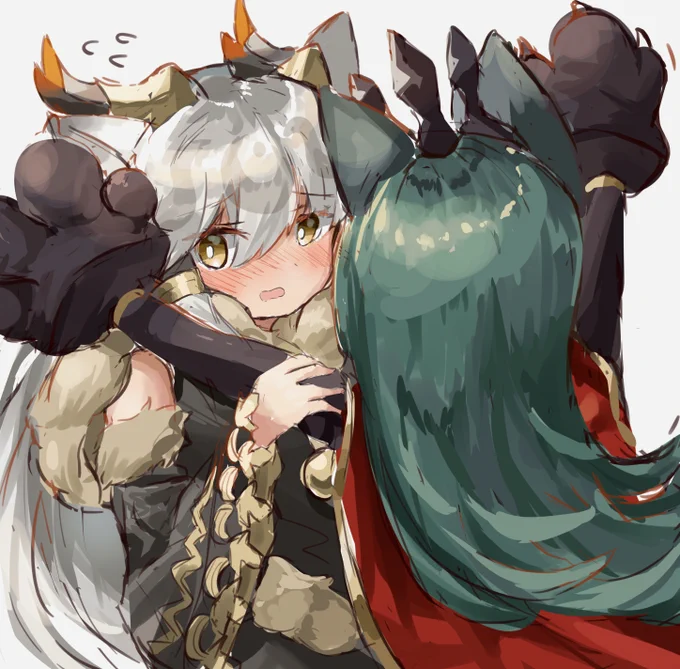 hug
#パズドラ #パズドライラスト 