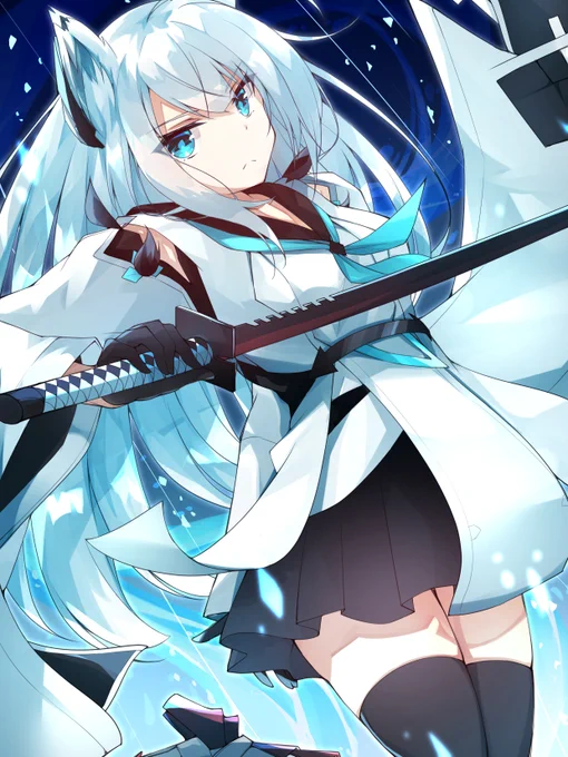 #アズールレーン
#江風 
かっこいい江風! 