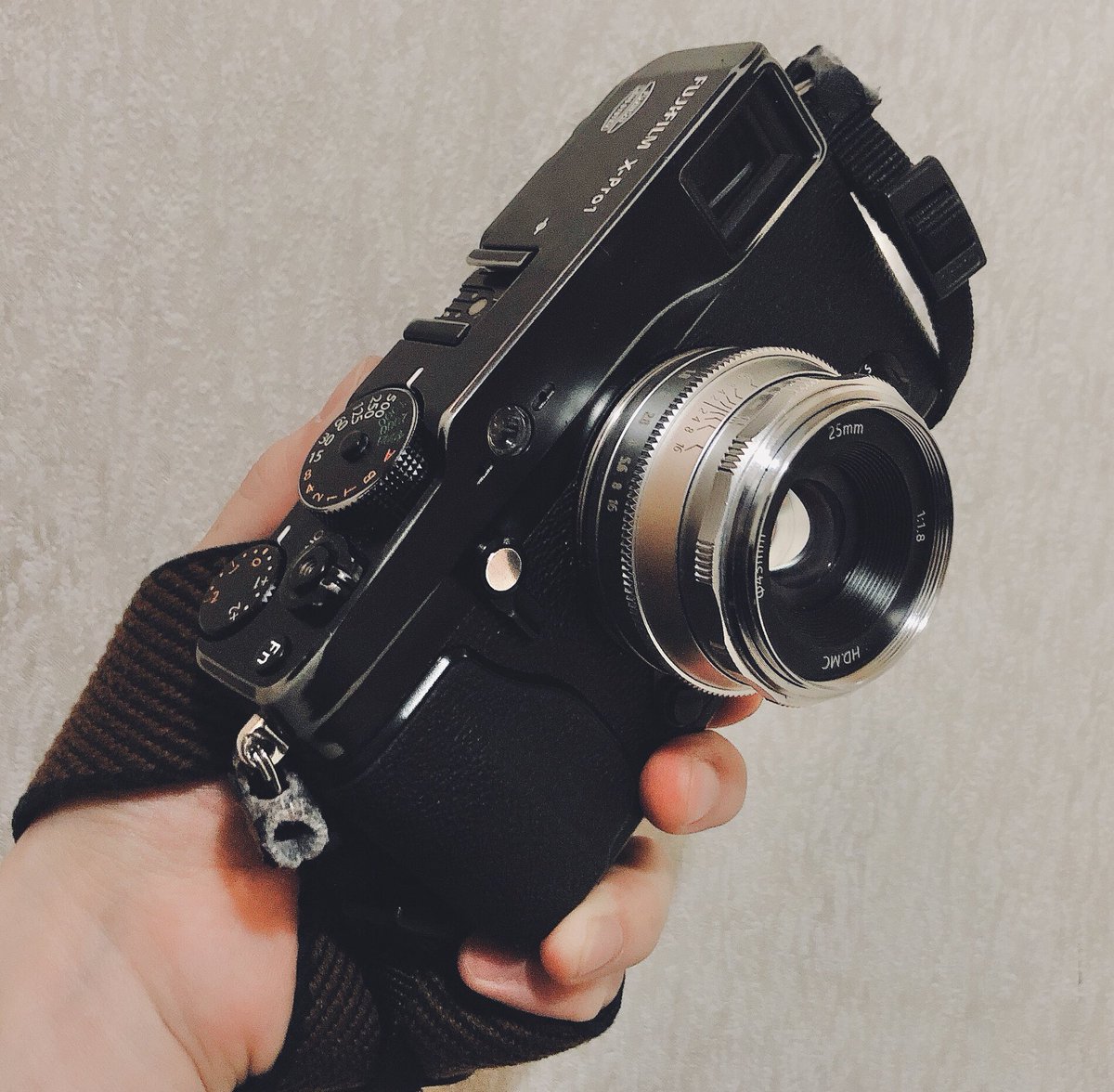 動作確認済 FUJIFILM X-M1 + Pergear 25mm f1.8 FUJIFILM x-pro1 七工匠