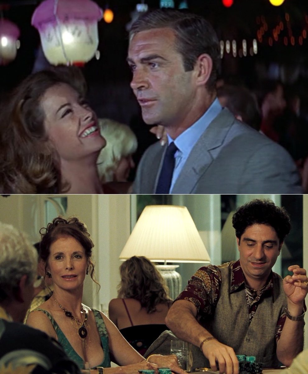 But there’s another minor character in Royale who’s played by long-time Bond alumni... Diane Hartford is credited as ‘Card Player #3’. She also played the woman James dances with at the Kiss Kiss Club in THUNDERBALL... so I think she may hold the record for longest ‘tenure’.