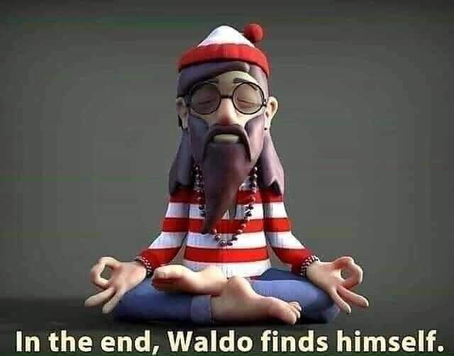 JulieWinston18's tweet photo. In the end Waldo found himself!
#selfcare https://t.co/7ezW2khekM