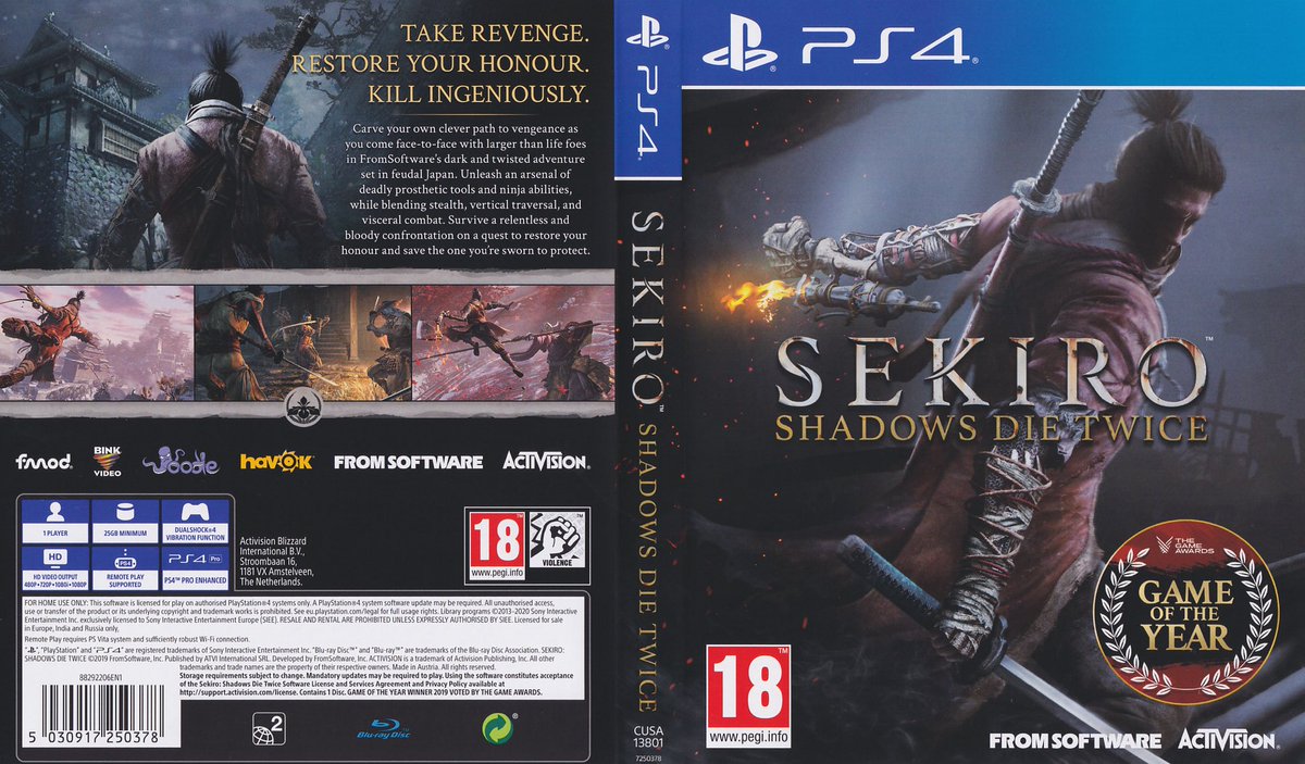 Does It Play Help Required There Is A New Sekiro Goty Edition Available In Europe The Only Way To Identify Is A Circle Label On The Front Cover And A