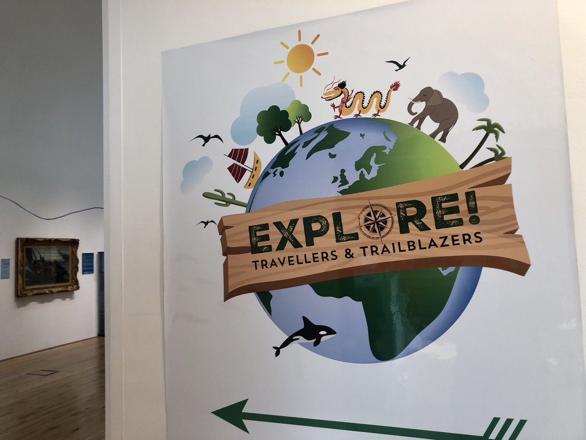 FunkyEllas's tweet image. Visited the fantastic @ONatDCLG in Dunfermline to see the new Travellers and Trailblazers exhibition. Was so nice to be at an open attraction again. Check the views from the windows! bit.ly/3kNqgex