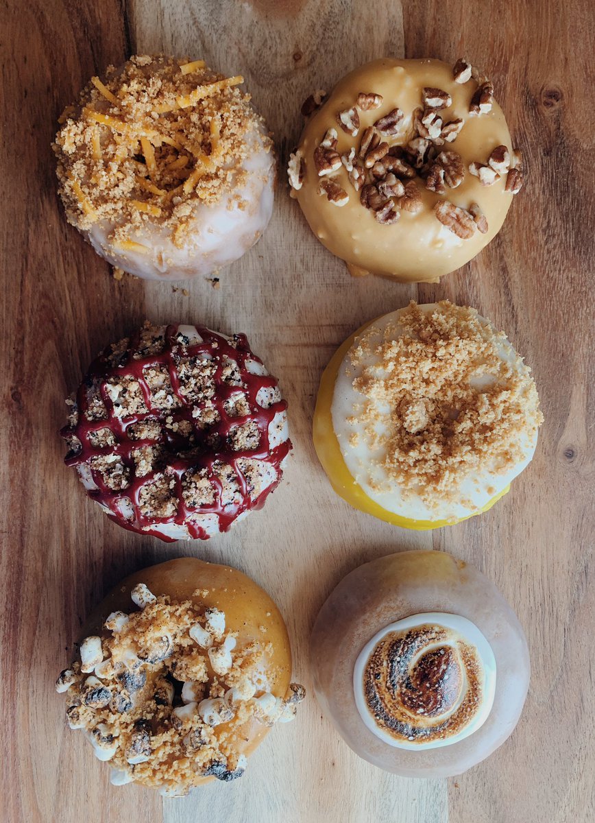 Thanksgiving might look a little different this year, but it doesn’t have to taste different. Preorder pie donuts for your Thanksgiving Table here: bit.ly/3kOwURw