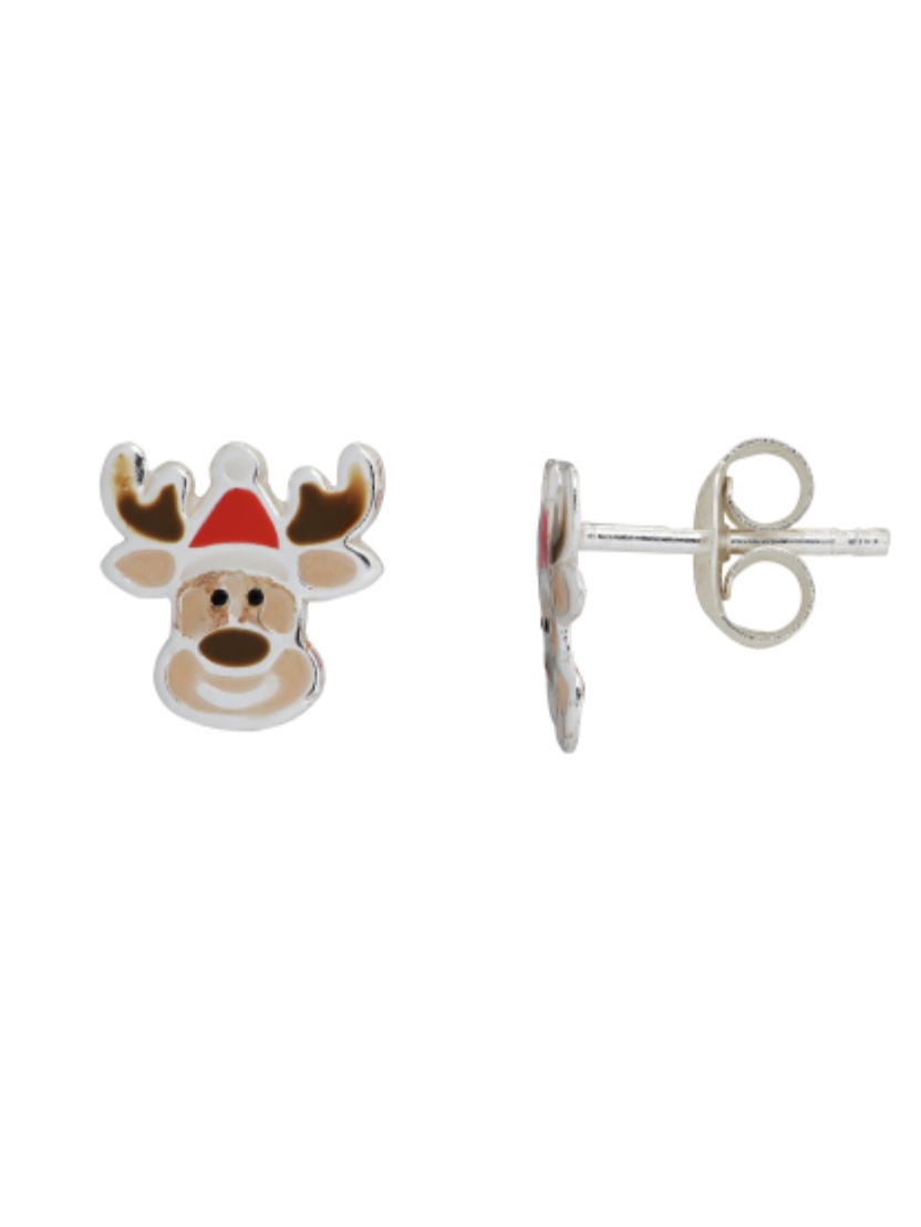 *The Reindeers have it!* Lovely, discreet .925 Sterling Silver Jesper Nielsen earrings that come from Denmark & would make lovely Xmas gifts or just a treat for yourself - sized to suit both little people & big!