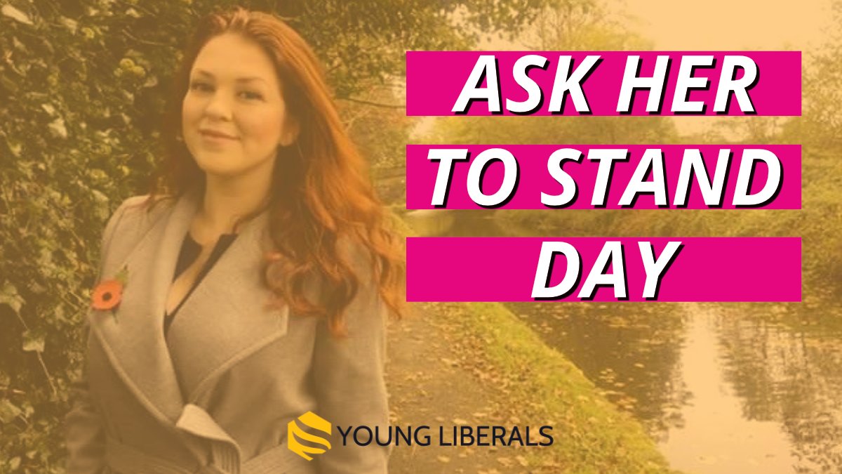 It's  #AskHerToStand day! 50:50 Parliament are doing amazing work to encourage more women to stand to be an MP - but we know there are even more barriers that young women face in particular.