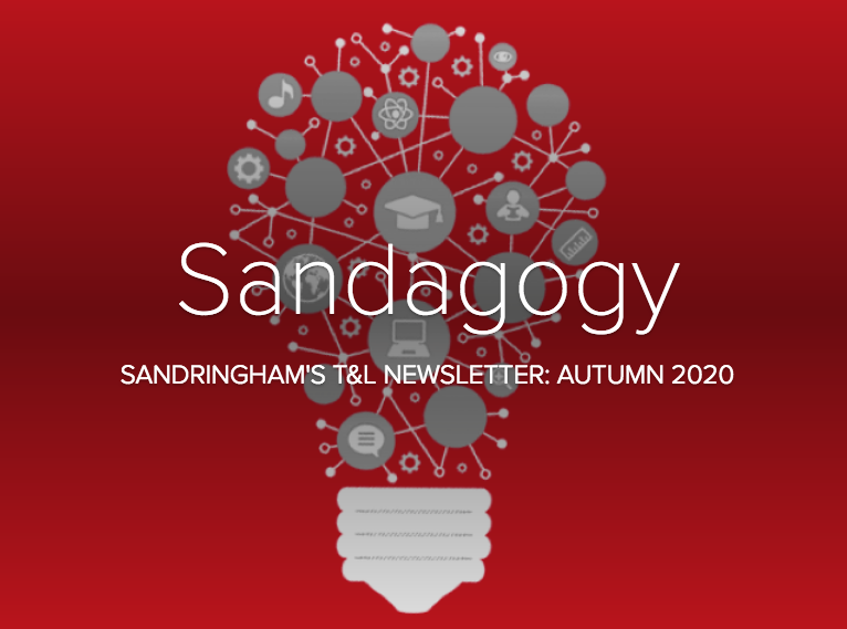 Hot off the press. This term's teaching and learning newsletter has just been published. Do take a moment to have a scroll through.
spark.adobe.com/page/fETrNCbTR…