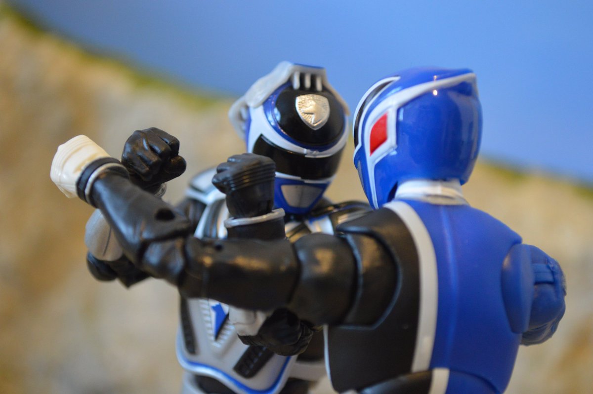 LoveyMush's tweet photo. #defundthespd @PowerRangers @Hasbro #PowerRangersSPD #TokusouSentaiDekaranger #特捜戦隊デカレンジャー https://t.co/13A4ZUb7m8