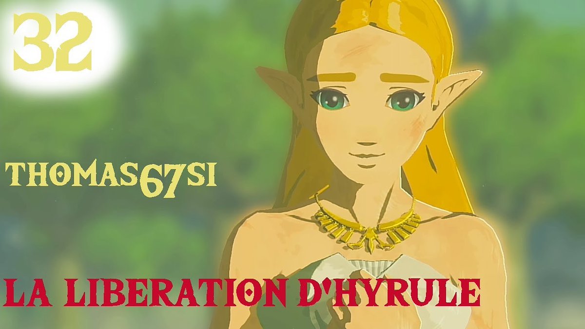 thomas67si's tweet photo. LA LIBÉRATION D'HYRULE / The Legend Of Zelda : Breath Of The Wild par thomas67si#32
https://t.co/dR9Bs9X3mc
#HyruleWarriors #ZeldaBreathoftheWild #BreathoftheWild #thomas67si #letsplay #YouTube https://t.co/vLlSrGQb12