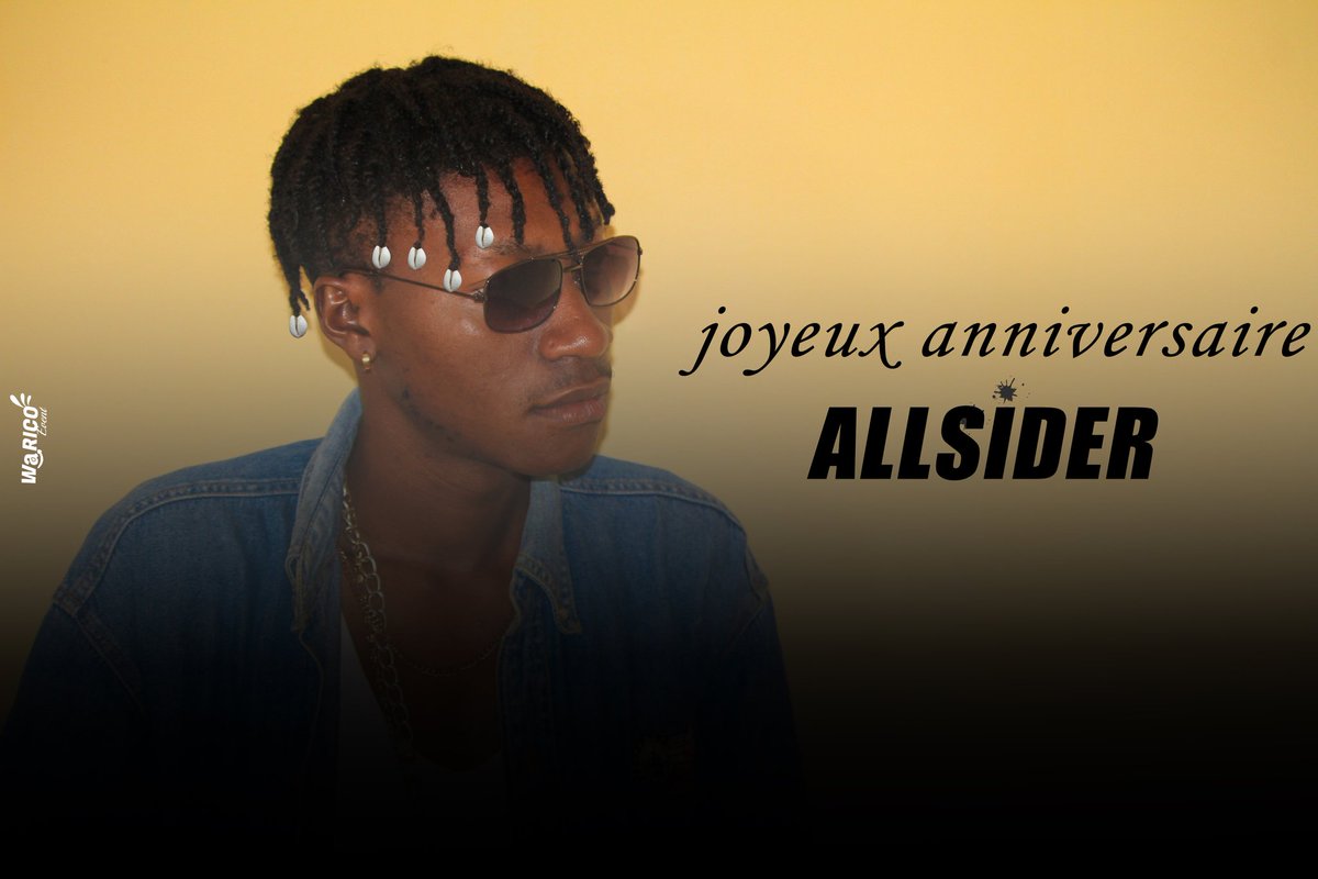 WARICOPRODUCTI1's tweet photo. C'est avec un réel plaisir que nous vous informons de l'anniversaire de l'un des nôtres
#Frère pour d'autres
#Amis pour certains
#Collège pour nous
C'est ensemble que nous souhaitons un heureux anniversaire à l'artiste #ALLSIDER de la #Team_MP3 😎
Big-Up
#WARICO_PROD https://t.co/ZpjVagEzqk