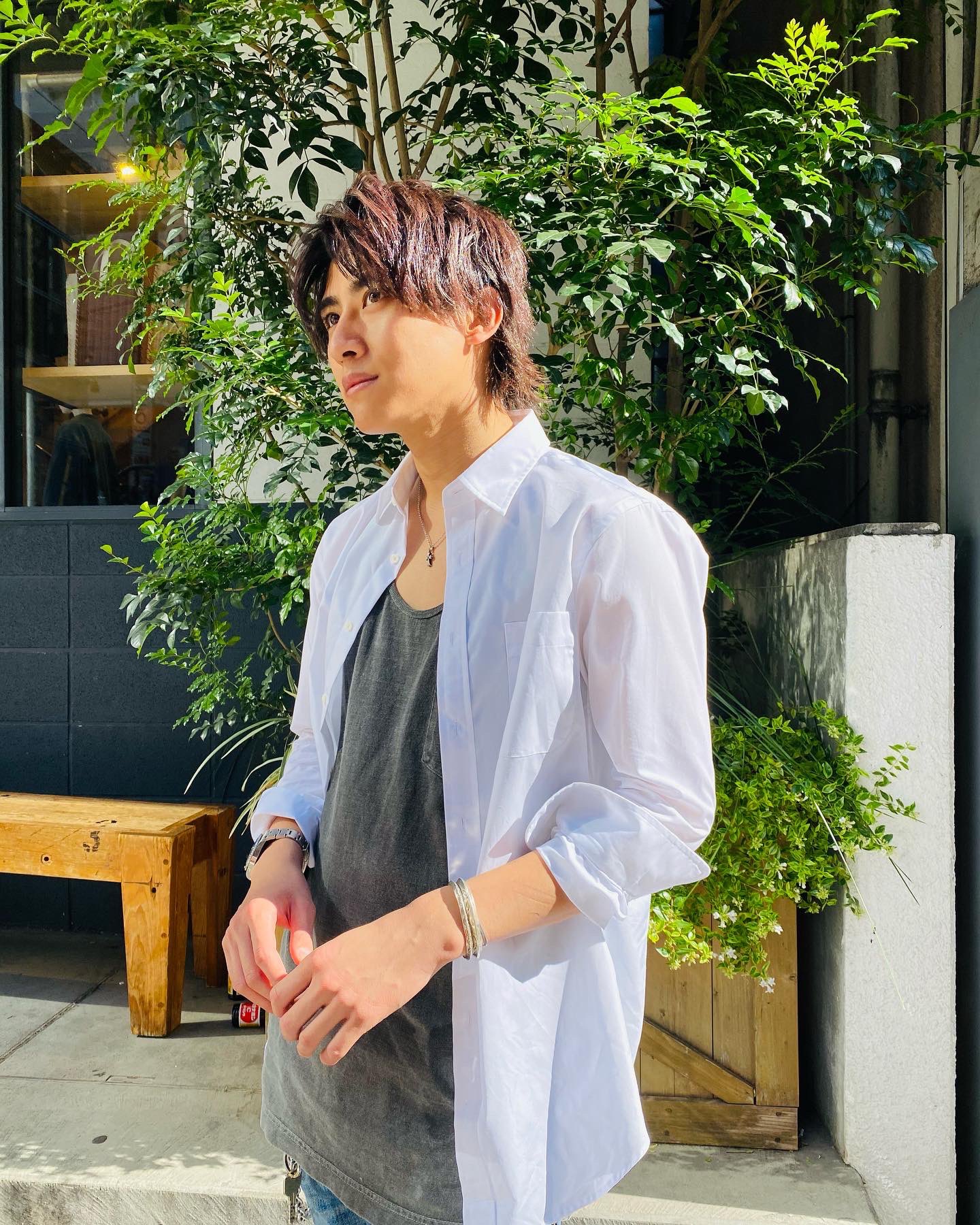 Twitter 上的 木村奏也 ナチュラルヘアがお気に入り 爽やかシャツがお気に入り ナチュラルなサラッとヘアで ちょっと寒い 木村奏也 渋谷 爽やか系 メンズファッション メンズカット メンズセット ナチュラルセット T Co Lxaoo5xaqe Twitter