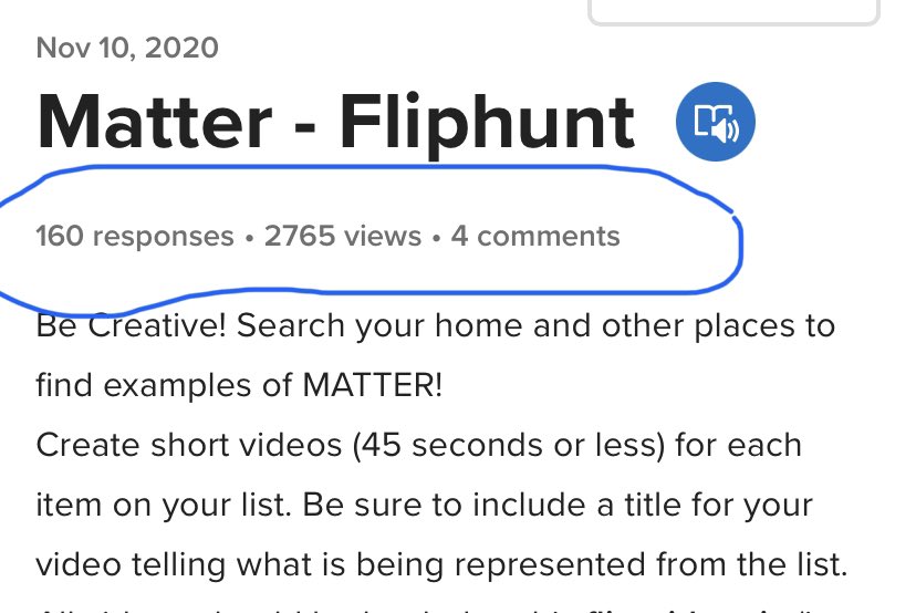 MrsJBarney's tweet photo. Hello Engagement!! @Flipgrid #FlipHunt #STEAMCs #OttersCreate Can’t wait to watch them all!! @RiverTrailElem https://t.co/4Q2u2Qhz4T