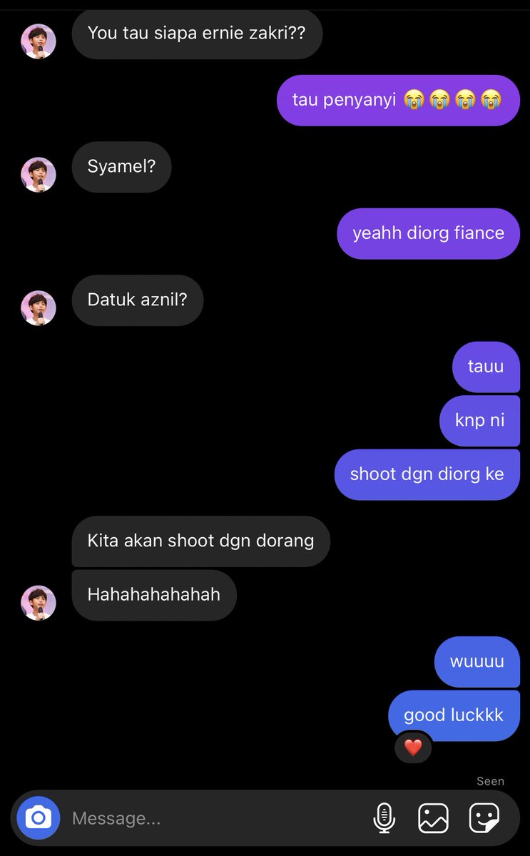dienaharry's tweet photo. kau tgk laa kwn aku nii HARITU DH JUMPA CAPIK KYLE ASTU nak shooting ngan diorg pulakk GOOD luck and good job bro
#actor #exclassmate https://t.co/JQ0m1TLMHu