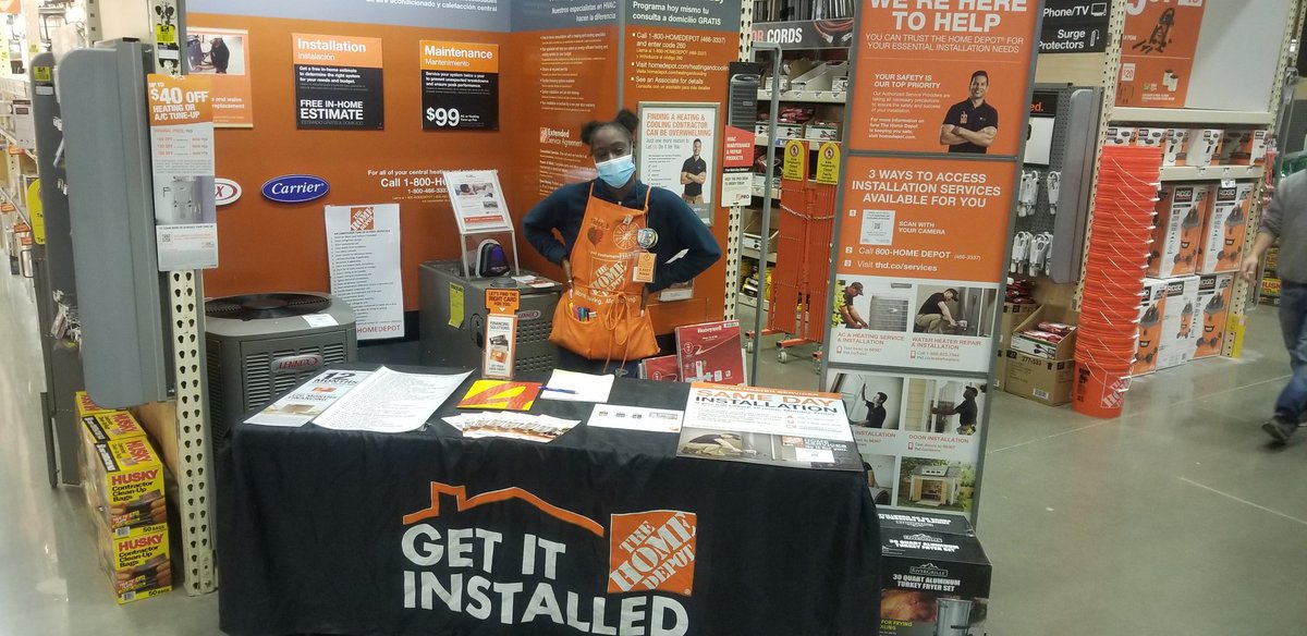 Store 3919 ready to Drive Services for HVAC tune ups and Water Heaters!