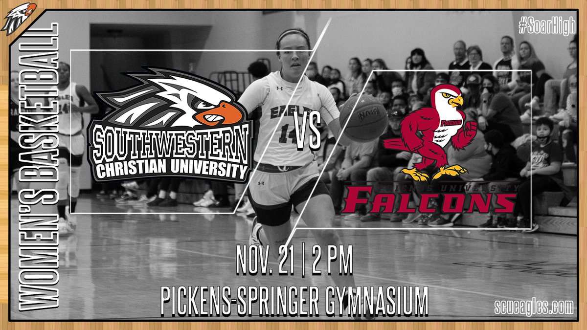 GAMEDAY🏀

Looking to finish out the fall semester unbeaten this afternoon!

🆚: <a href="/FriendsFalcons/">𝗙𝗥𝗜𝗘𝗡𝗗𝗦 𝗙𝗔𝗟𝗖𝗢𝗡𝗦</a> 
⏰: 2 PM
📍: Pickens-Springer Gymnasium
📈: bit.ly/3nIFza7
📺: bit.ly/3pOQLUl

#SoarHigh