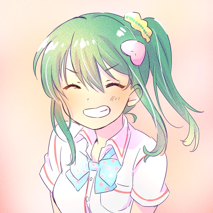 にっ!
#ナナピク 
