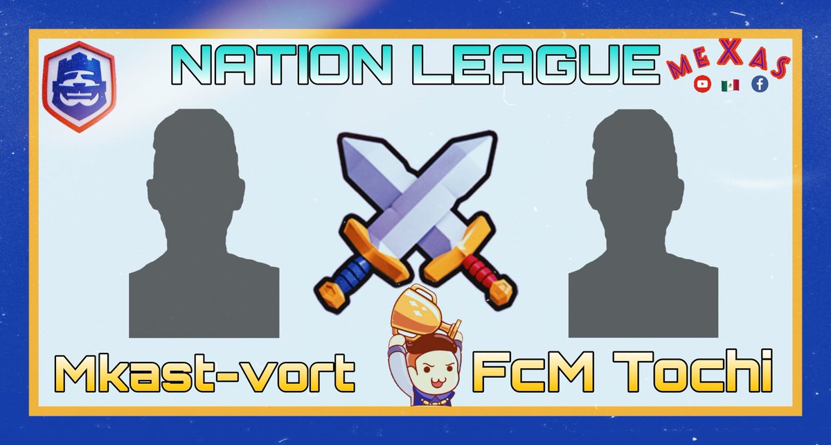 MEXAS (@canalmexas) on Twitter photo SEMIFINALES DE LA LLAVE B
No pudimos cerrar mejor estas semifinales, entre estos dos titanes en busca de la gloria.
@Mkast_vort_CR 🇲🇽
🆚️
<a href="/BernalJhordi/">JhordiBernal</a>
Día : 22 / 11 / 2020
⏰ : 10:00 p.m 🇲🇽🇳🇮
11:00 p.m 🇵🇪🇨🇴
#MEXAS #CR #NTL SEMIFINALES DE LA LLAVE B
No pudimos cerrar mejor estas semifinales, entre estos dos titanes en busca de la gloria.
@Mkast_vort_CR 🇲🇽
🆚️
<a href="/BernalJhordi/">JhordiBernal</a>
Día : 22 / 11 / 2020
⏰ : 10:00 p.m 🇲🇽🇳🇮
11:00 p.m 🇵🇪🇨🇴
#MEXAS #CR #NTL